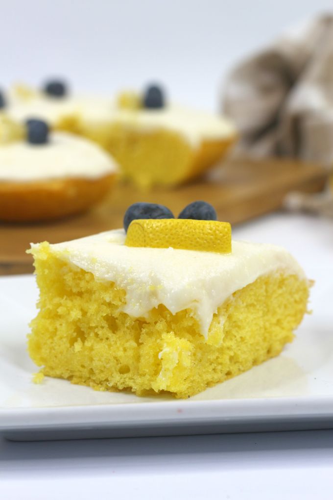 lemon sour cream sheet cake